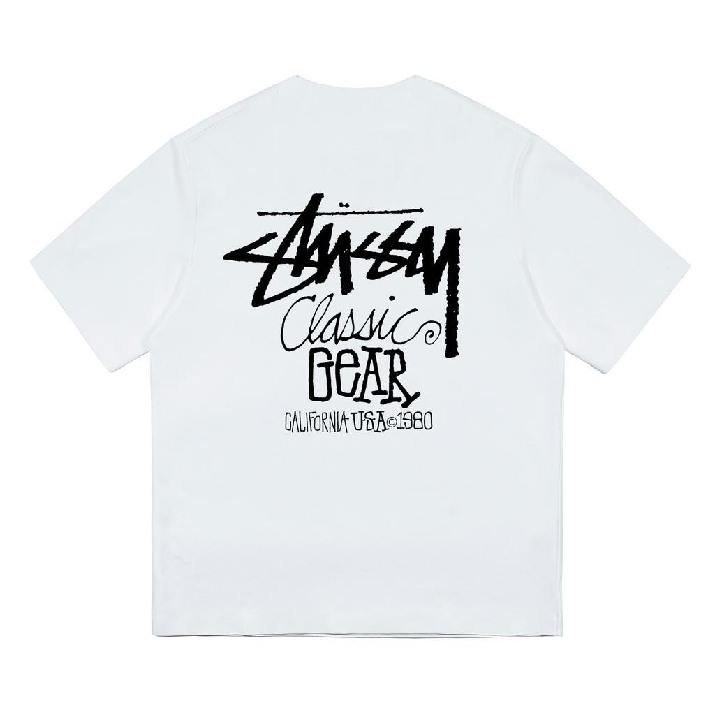 Cross-border Trendy Brand Street Stusy Stu Printing Men's and Women's Short-sleeved T-shirts, Loose Street Boutique T-shirts In Summer