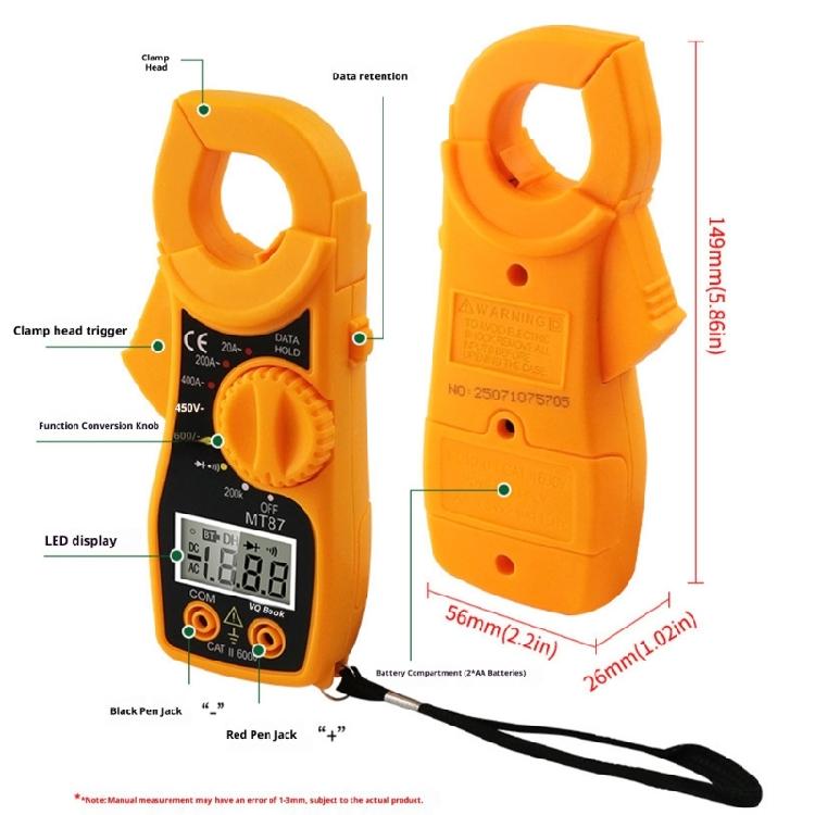 Electrical Testing Diagnostic Meter With LCD Screen None Contact Voltages Detection And Enhancing Measurement Accuracy