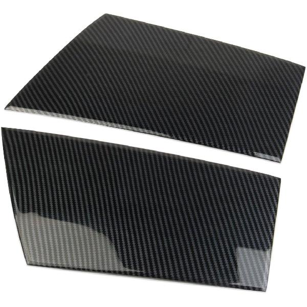 Carbon Fiber Exterior Middle Pillar Cover Trims Accessoriess for Nissan 370Z