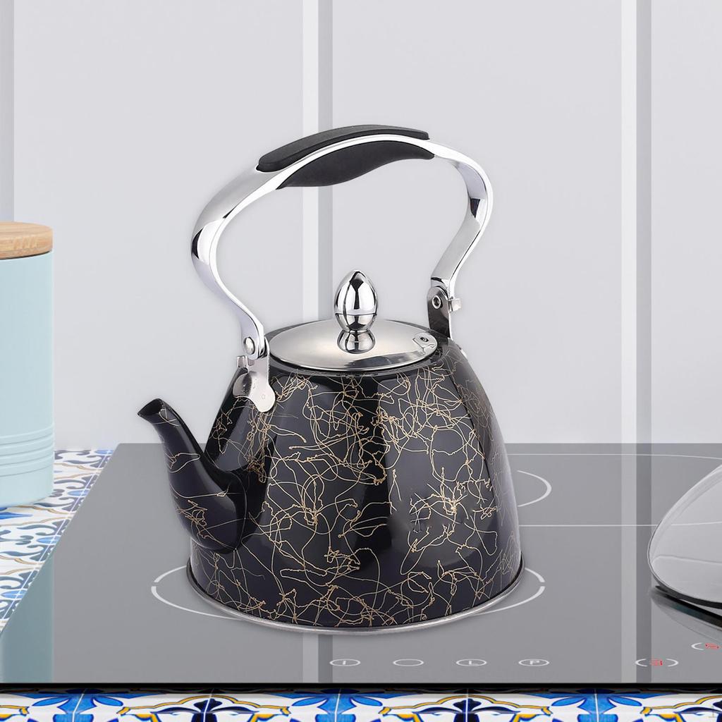 1L Capacity Teapot Loose Leaf Boiling Water Kettle for Kitchen Home