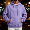 Men's Retro Hoodie Loose Fit Casual Pullover Sweatshirt for Fall Winter