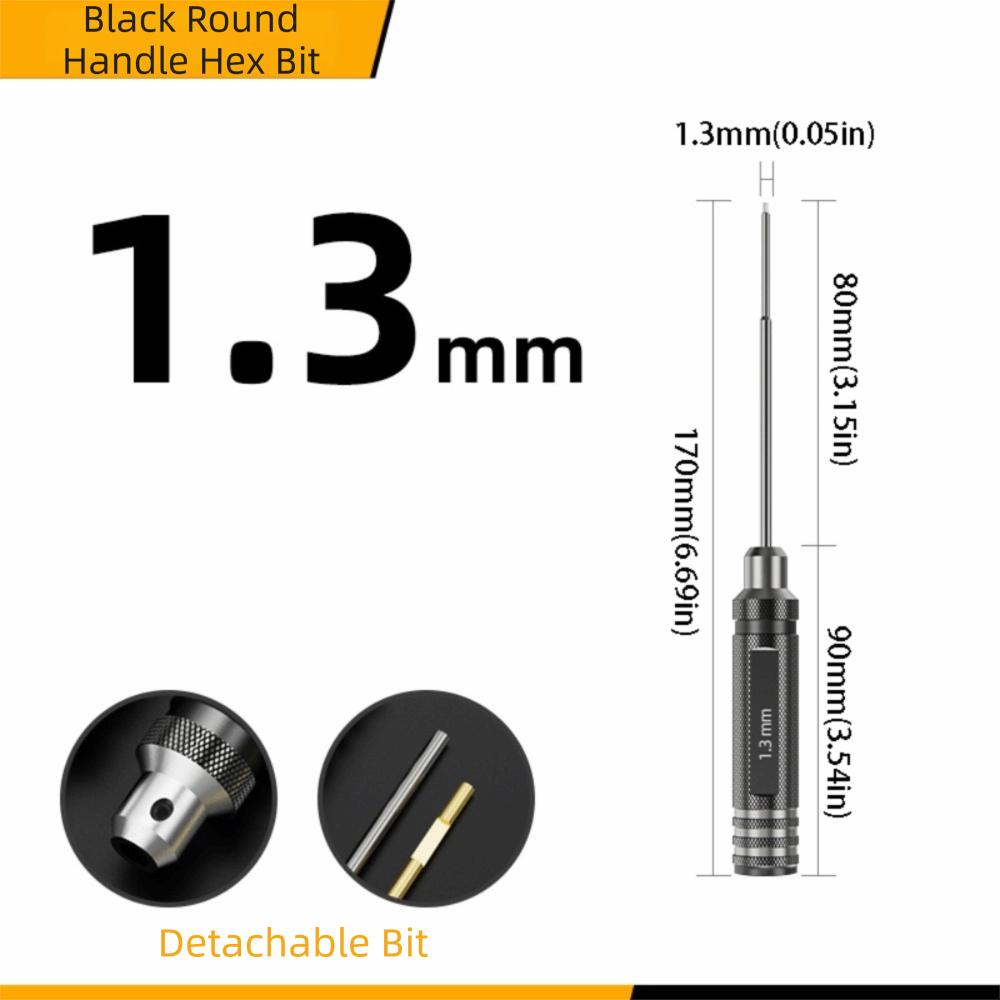 High-speed Steel Hex Screwdriver Tool TiNi Coating Precision Hex Driver  Airplane Repair