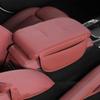 PU Leather Center Console Storage Luxury Style Armrest Pad Arm Rest Expander  Driving Comfort