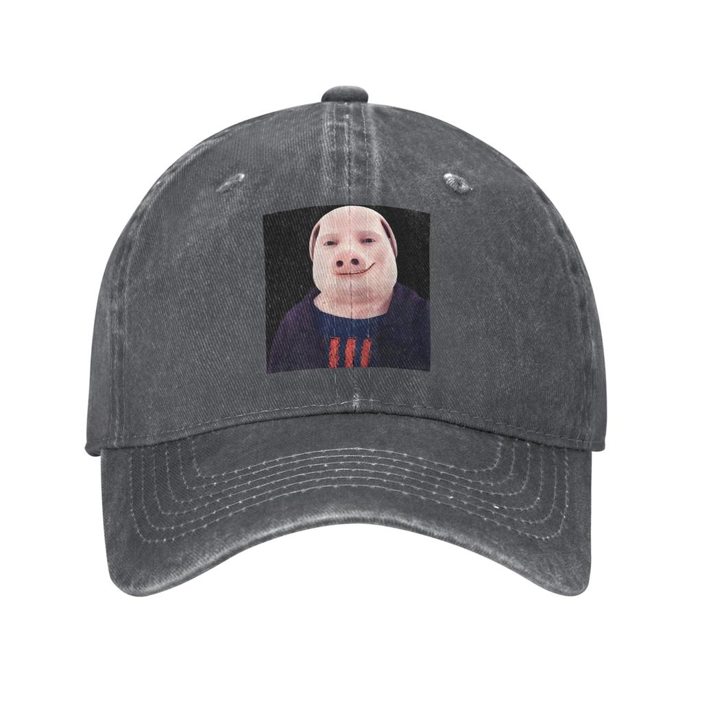 John Pork ruft Jeansmütze Lässige Baseballkappen Verstellbare Mütze Sommer Unisex Baseballkappen
