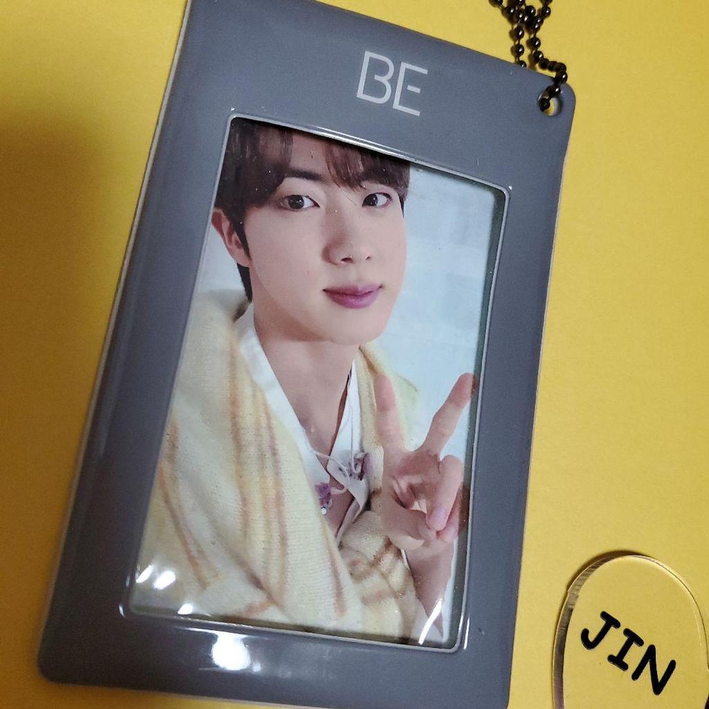 [USED] BTS Official JIN JIN BE Weverse Bonus Trading Card