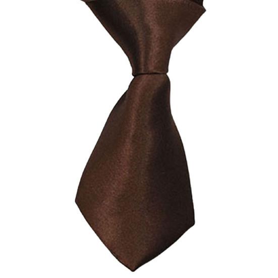 Haustier Krawatte Plastikschnalle Verstellbares Halsband Imitierte Seide Hund Krawatte für Hund