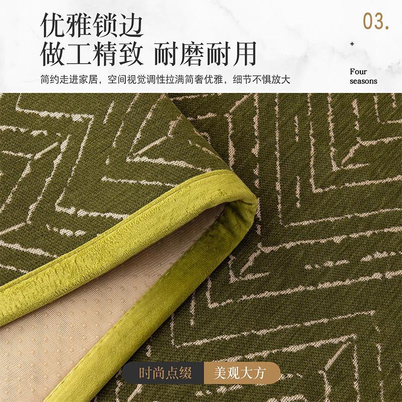 French Retro Sofa Cushion Simple And Advanced Sense New Non-Slip Straight Row Sofa Seat Cushion Sofa Cover Cloth Towel