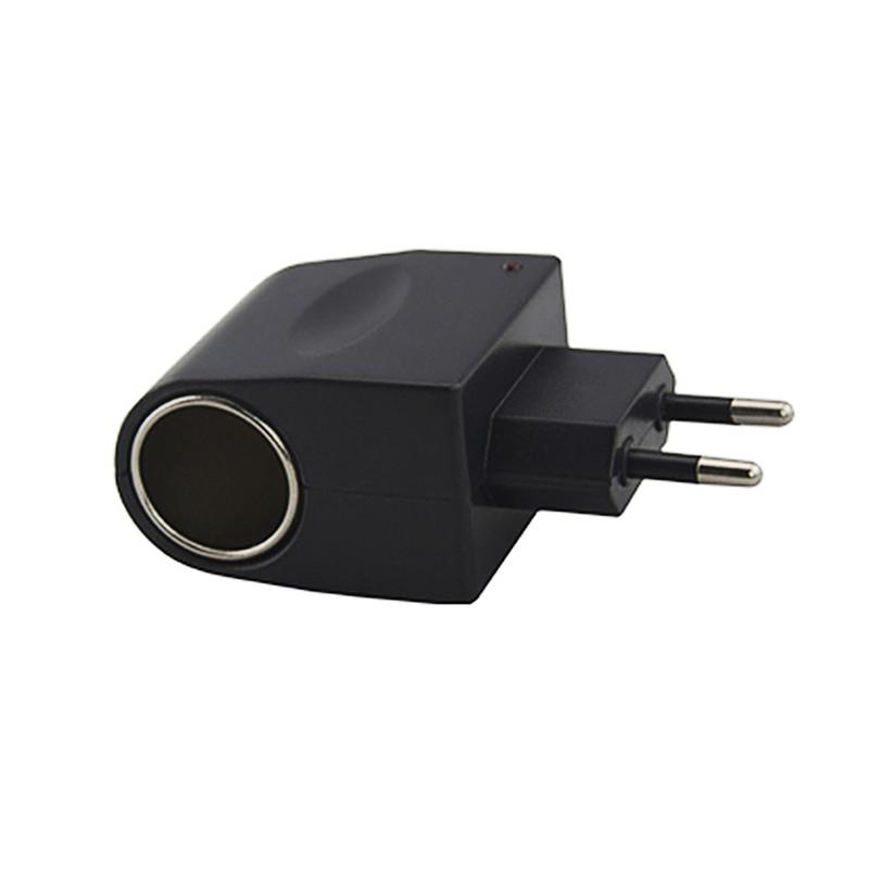 Adaptor brichetă auto DC 12V 0.5A 500mA AC 110V/220V Auto Invertor Adaptor de alimentare auto 12 volți Încărcător Ștecăr UE