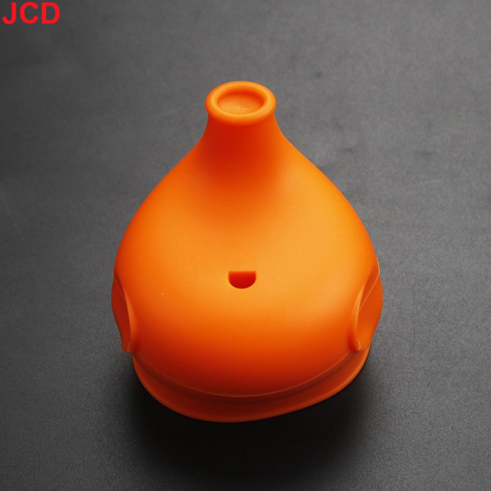 

JCD 30G Elephant-Shaped Soft Silicone Cup Mouth Cover For Children Training Suction Cup Drink Bottle Spill-proof Cap Nozzle помаранчевий