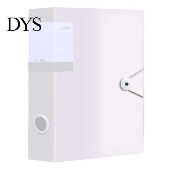 File Folder Organ Box Large Capacity Multi-functional Waterproof PVC Document A4 Insert Type Organizer Office Supplies