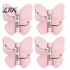 Rotating Storage Hook 4PCS Butterfly Adhesive Hook, with 3 Swivel No Drill Bathroom Towel Wall Space Saving for Kitchen Bedroom Metal Arm