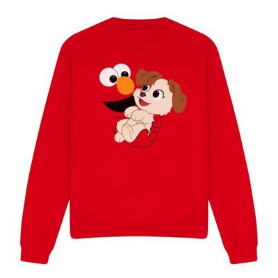 Sesame Street Unisex Adult Tango Face Elmo Sweatshirt