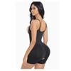 Adjustable Strap Open Bust Full Body Shaper Tummy Control Bodysuit