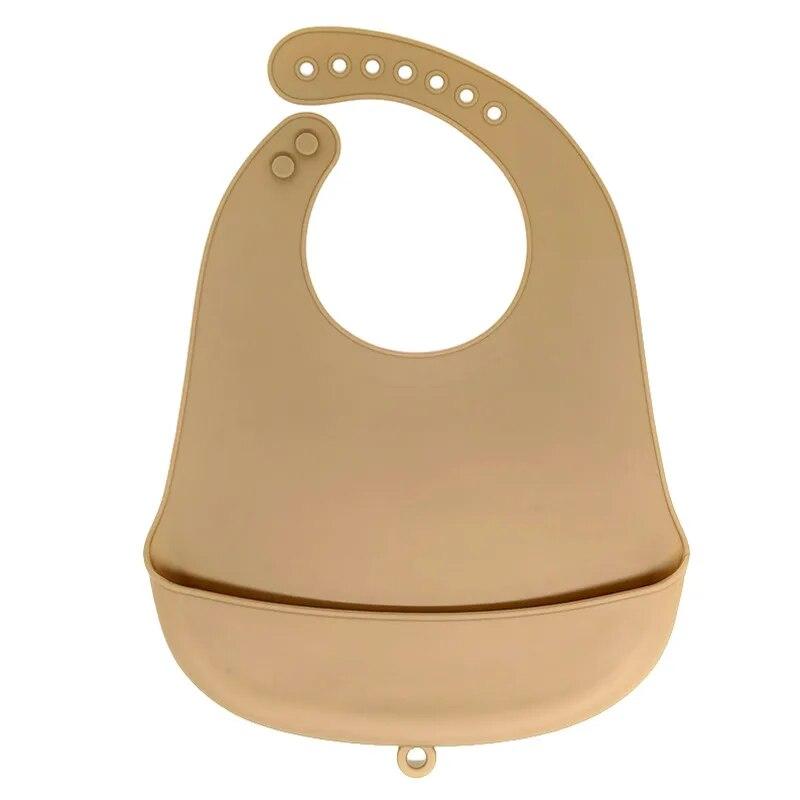 סיליקון סינרים לתינוק לאכילה קלים לניקוי סינרים לתינוק מגבת ריור סיליקון עמיד למים סינרים מסיליקון לילדים