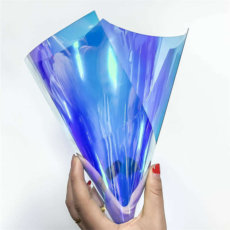 PVC Laser Paper Iris Magic Color Film Transparent Color DIY Laser Transparent