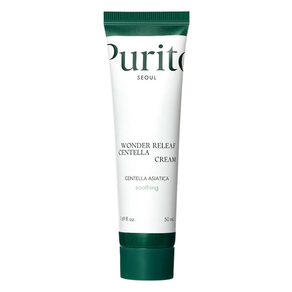 Purito Seoul Wonder Releaf Centella Cream Unscented Soothing Barrier Recovery 50ml