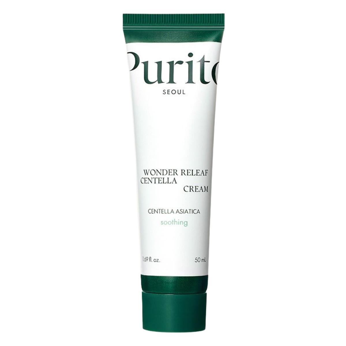 PURITO Seoul Wonder Releaf Centella Cream Unscented Soothing Barrier Recovery 50ml