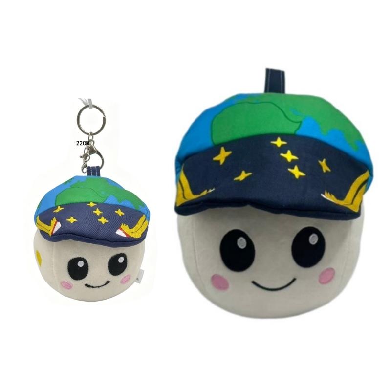 New Rise Plush Doll Toy Cute Anime Stuffed Doll Kawaii Plushie Doll Collectible Rise Plush Keychain Cotton Toy Birthday Gift