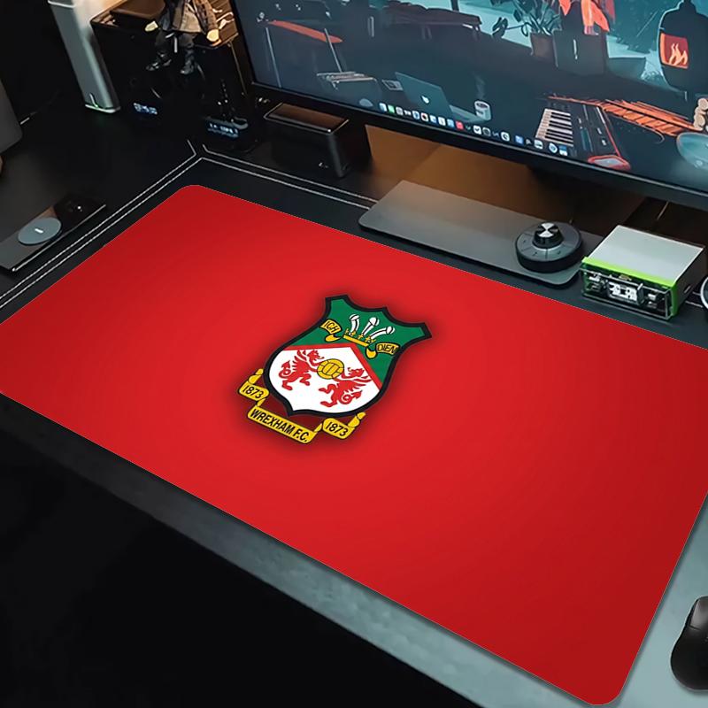 Wrexham AFC Mouse Pad Large Gaming Table Cushion Non-slip Laptop Tablet Big Mousepad XXL Mat Mini PC Playmat With Lock edge_xia