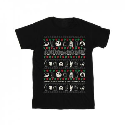 Mens Nightmare Before Christmas Festive Icons T-Shirt