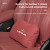 QDDY3 Luxury Suede Car Interior Seat Headrest Support  Lumbar Pillow For Lexus F SPORT LBX NX RX 350h 450h ES UX 300e GS GX IS LS LX
