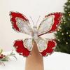 Double-Layered Christmas Butterflies Ornaments Christmas Tree Decoration  New Year Celebration
