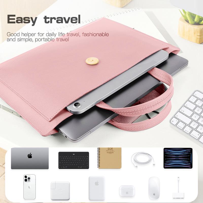 Elegant Laptop Handbag for Apple and Huawei