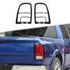 High Gloss Black Tail Light Lamp Cover Overlay Trim For 2010-2018 Ram 1500