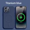 For Magsafe Magnetic Wireless Charging Case For iPhone 17E Air 17 16 15 14 13 12 11 Pro Max Mini 16E Plus Liquid Silicone Cover