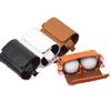 Accessory Golf Storage Case PU Leather Waist Storage Bag Large Space Golf Ball Storage Clip Storage Bag Golf Ball Bag Waist Bag