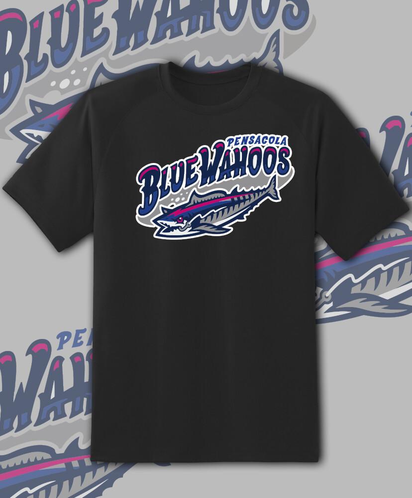 

Pensacola Blue Wahoos Logo Milb T Shirt Youth M - Adult 6Xl Fast Ship! XL