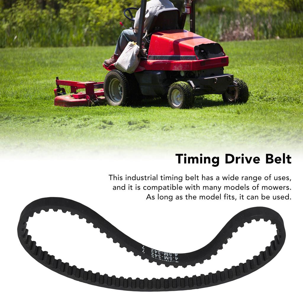 4.5M 342 7 Zesílený Rozvodový Řemen Guma Odolnost vůči Vysokým Teplotám Průmyslový Rozvodový Řemen pro Sekačku na Trávu