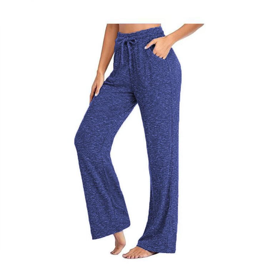 Leisure Pants Yoga Pants Quick-Dry Long Pants Women Wide Leg Pants