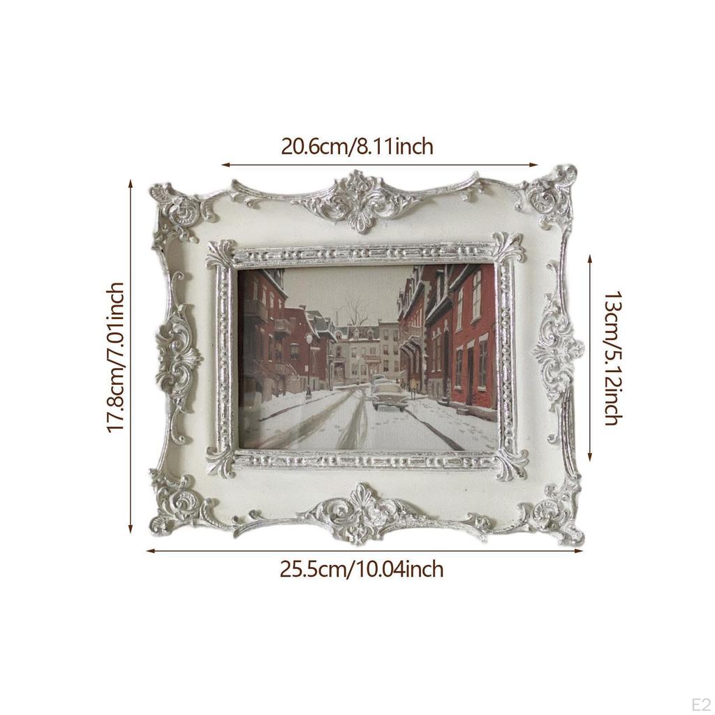 Baroque Frame for Photos Gallery Display Holder Rectangle Design European