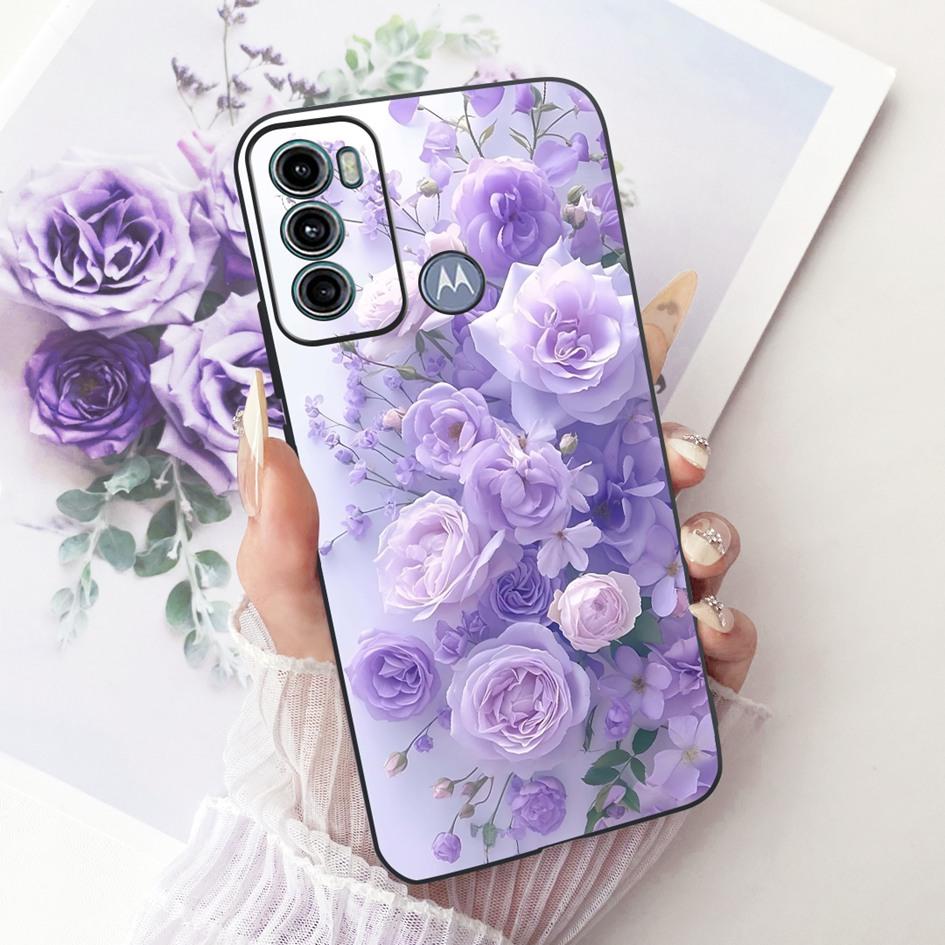 For Motorola Moto G40 Fusion Case Luxury Dragon Cartoon Tiger Wolf Cover Soft Black Silicone Bumper For Motorola Moto G60 Fundas