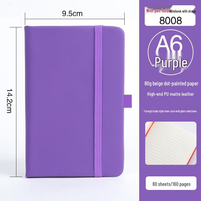 Colorful A5 Spiral-bound Office & Student Hardcover Notebook Diary