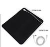Earthing Universal Mat Grounding Mouse Pad Conductive Leather With15 Feet Connection Cord Included for Office or Home 33*27CM