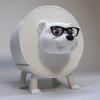 1/2Pcs Tissue Paper Roll Storage Holder Polar Bear Shape