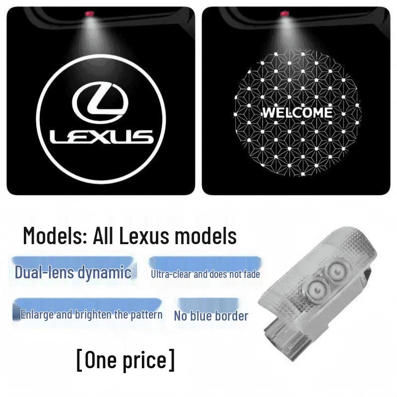 Lexus ES Dynamic Edition Welcome Door Lights for ES200, 300h, RX, IS, LS, UX, LM Models