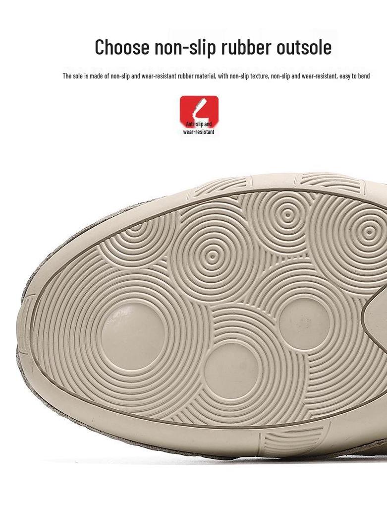 Herren Trendige Echtleder Slipper Freizeitschuhe - Atmungsaktiv, Vielseitig, Lässiger Stil