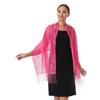 Solid Color Lace Shawl Hollow Tulle Shawl Wedding Accessories Fashion Scarf  Cosplay