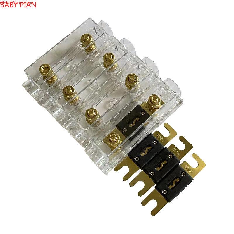 ANL Car Auto Fuse Holder Bolt-on Fuse Automotive Audio Fuse Holders Fusible Link 40/50/80/100/125/150/250/300/400/500/600A Amp Fuses4