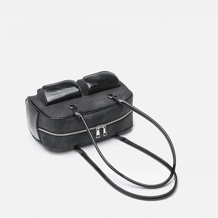 IELGY Сумка подмышки в стиле ретро цвета Майяра — фото 8