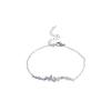 Micro-inlaid zircon butterfly bracelet women's light luxury niche design girlfriend bracelet retro super fairy spring jewelry