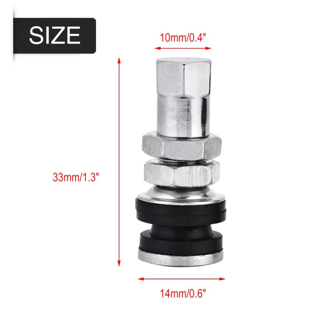 10PCS/20PCS Rubber Sealing Base Brass Valve Stem Tire Repair Matching Accessories