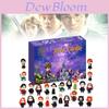 Encantador Calendário de Contagem Regressiva de Natal Harry Potter Caixa Surpresa Conjunto de Presente de Brinquedo Para Bruxos