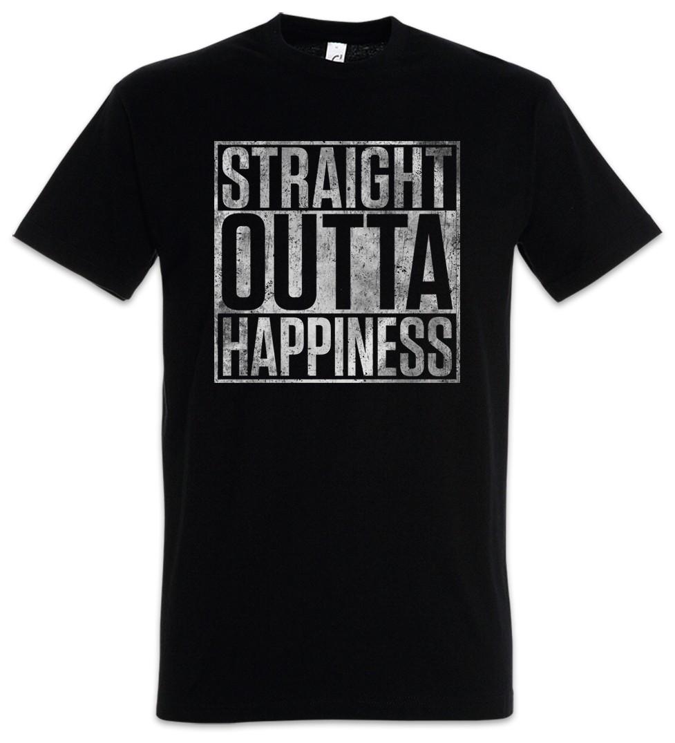 Straight Outta Happiness Men s T-Shirt Mens Womens Tees Top The Twilight Fun Zone Dimension TV Show S