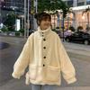 Women's Stand Collar Lambswool Coat for Autumn/Winter 2026 - Korean Style, Loose Fit, Thickened, Trendy, Super Hot Fashion.