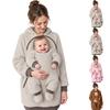 Baby Girls Hooded Top, Loose Fit Casual Warm Pullover for Everyday Wear and Play