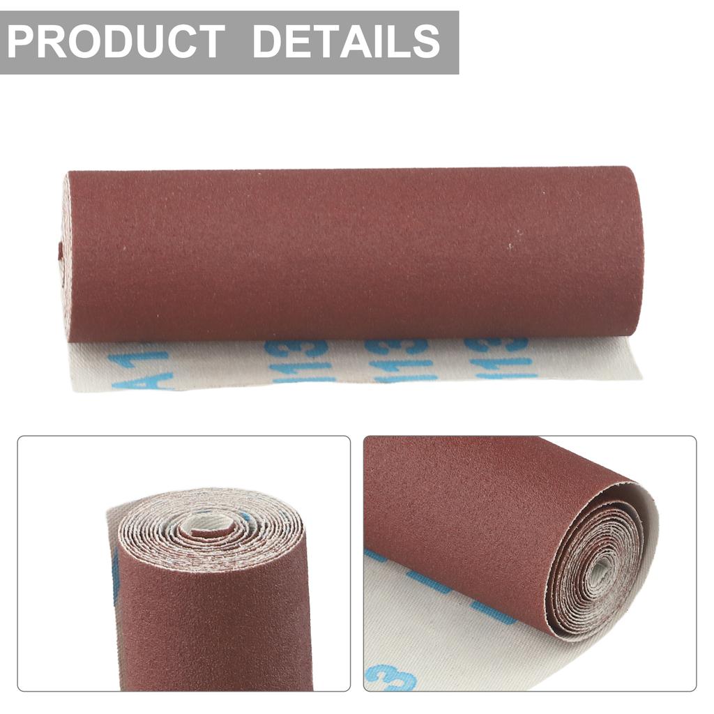 Sandpaper Roll Emery Cloth Sanding Abrasive Sheets 80 120 180 240 600 800Grit For Wood Furniture Metal Polishing Tools